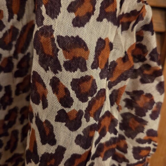 Animal Print Scarf - Picture 2 of 3